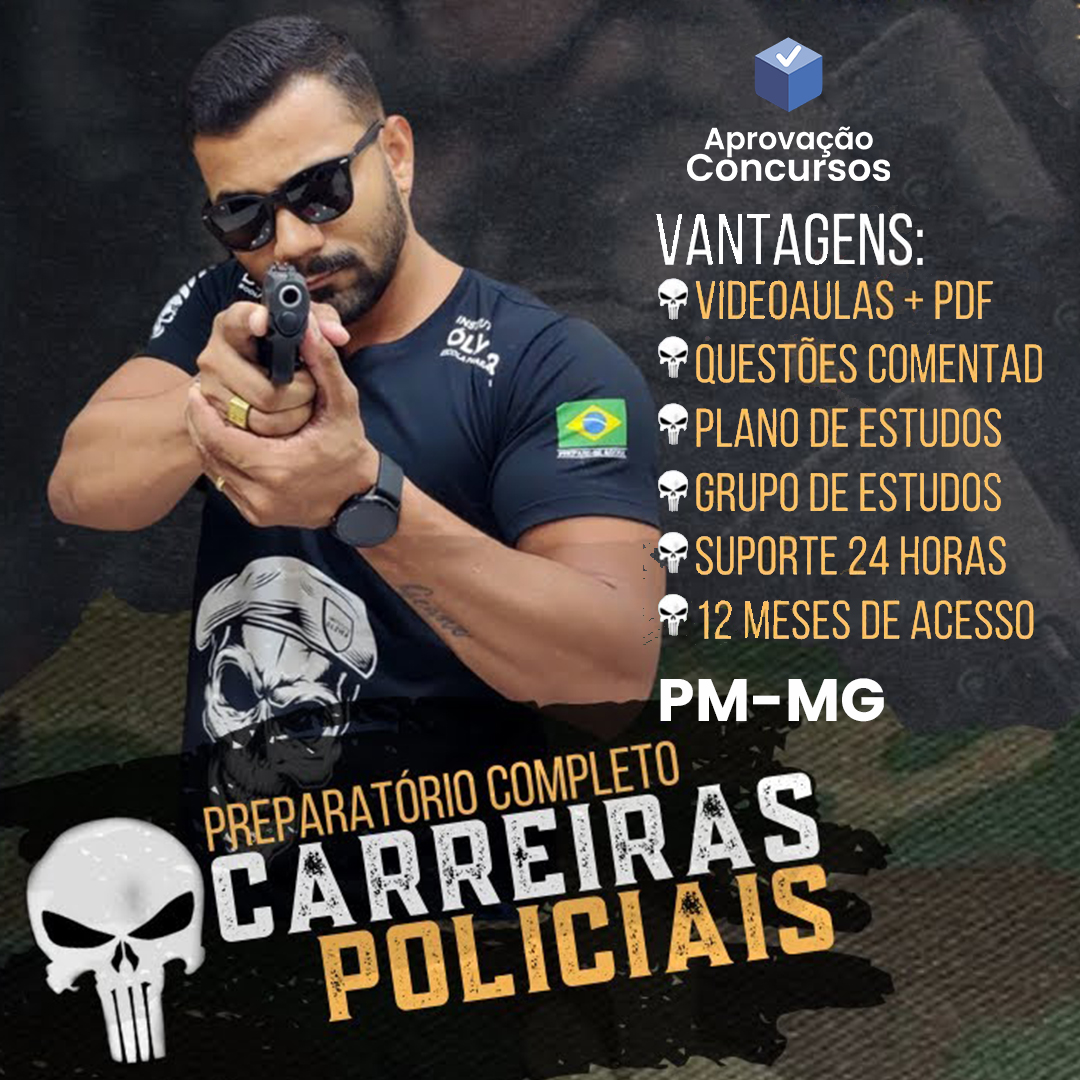 Curso para Concurso da Policia Militar de Minas Gerais